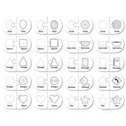 Colors & Shapes - Educational Matching Jigsaw Puzzles (ONLINE ORDER ONLY)