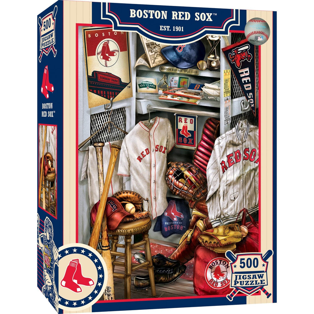 Boston Red Sox - Locker Room 500 Piece Jigsaw Puzzle (ONLINE ORDER ONLY)