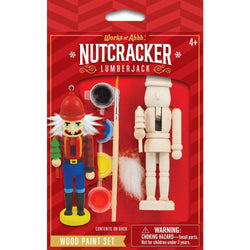 Nutcracker Lumberjack Ornament Wood Paint Kit (ONLINE ORDER ONLY)
