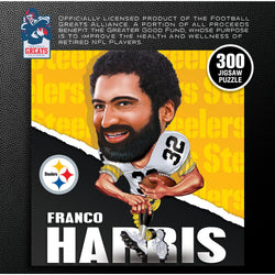 Pittsburgh Steelers All-Time Greats - Franco Harris 300 Piece Jigsaw Puzzle (ONLINE ORDER ONLY)