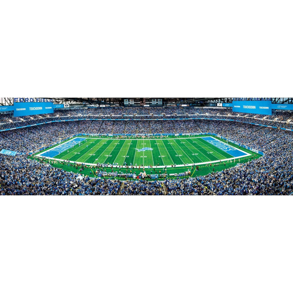 Detroit Lions - 1000 Piece Panoramic Jigsaw Puzzle (ONLINE ORDER ONLY)