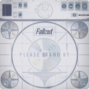 Fallout: Please Stand By Gamemat (ONLINE ORDER ONLY)