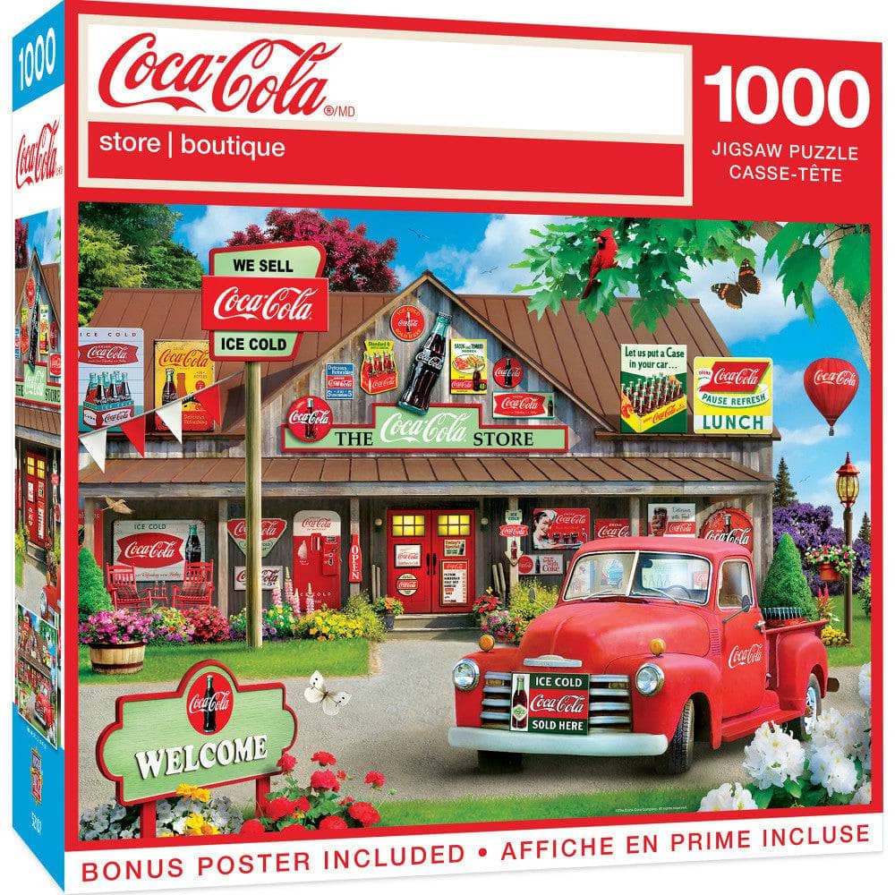 Coca-Cola - The Store 1000 Piece Jigsaw Puzzle (ONLINE ORDER ONLY)