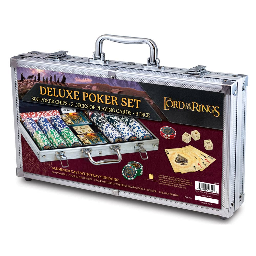 Lord of The Rings 300 Piece Poker Set