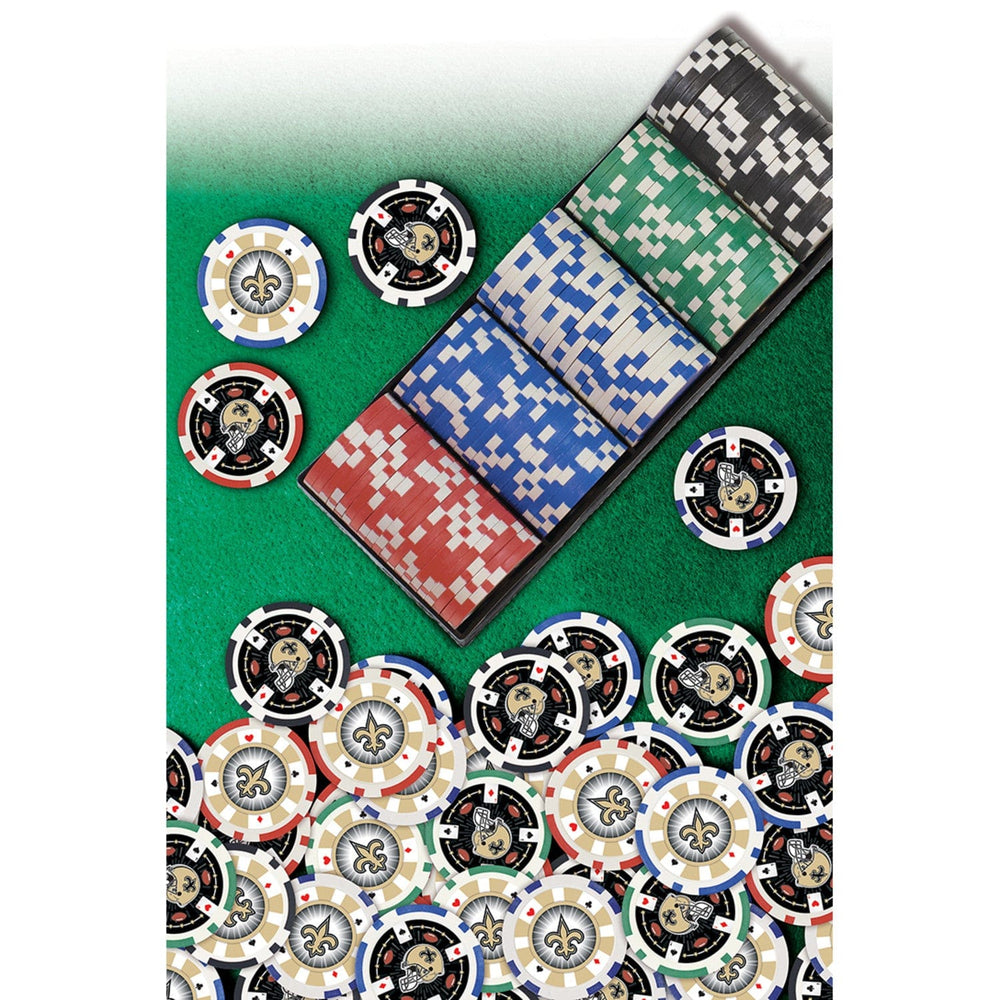 New Orleans Saints 100 Piece Poker Chips (ONLINE ORDER ONLY)