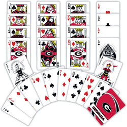 Georgia Bulldogs Playing Cards - 54 Card Deck (ONLINE ORDER ONLY)