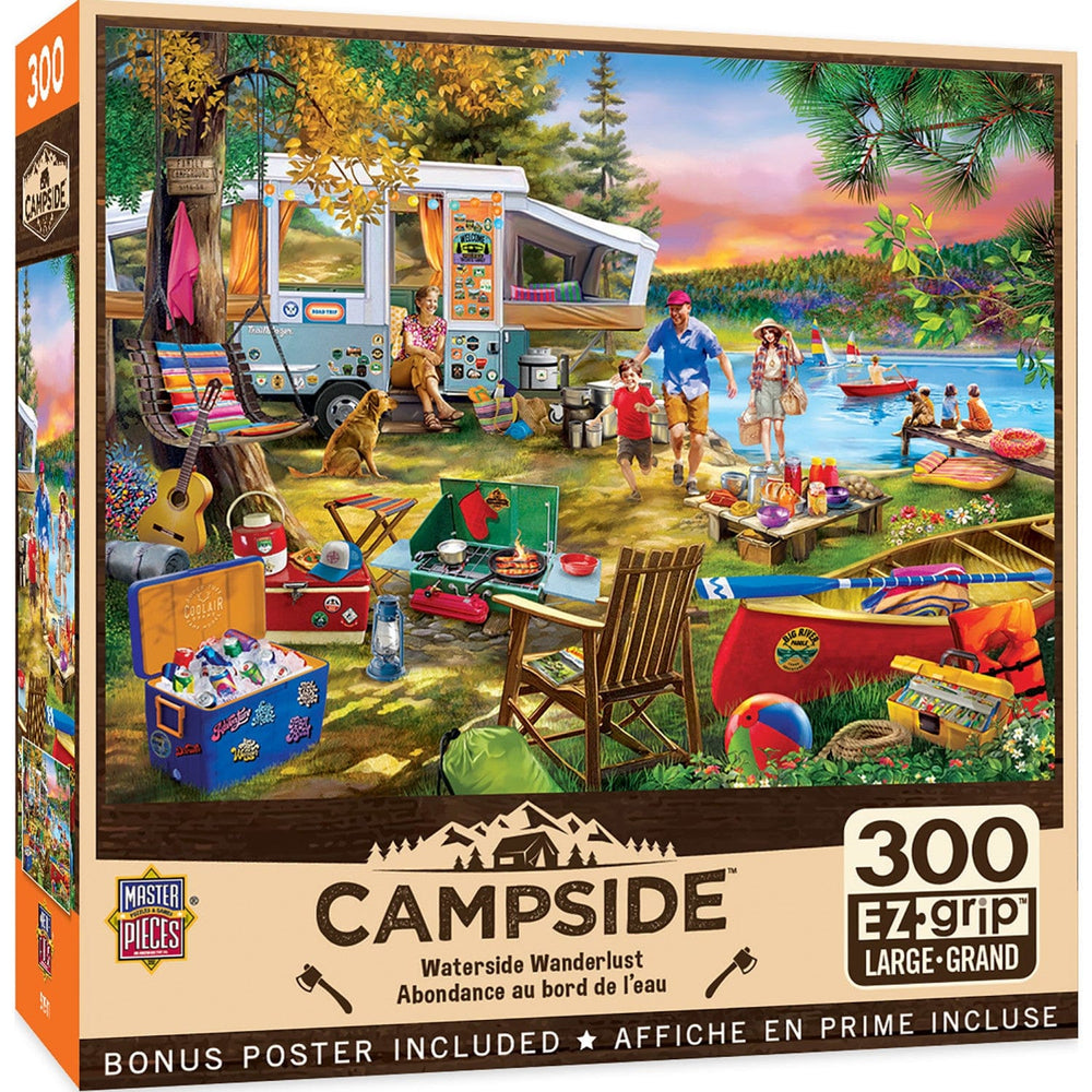 Campside - Waterslide Wanderlust 300 Piece EZ Grip Jigsaw Puzzle (ONLINE ORDER ONLY)