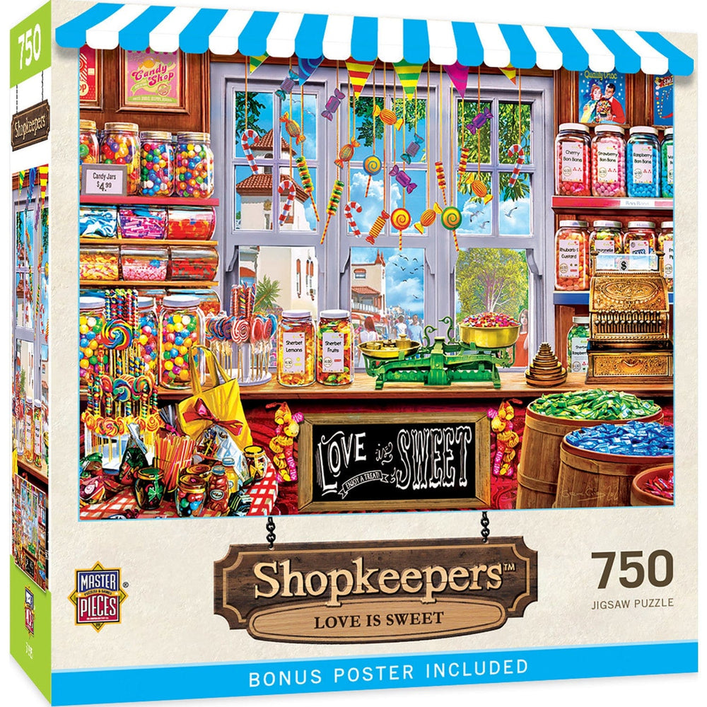 Shopkeepers - Love is Sweet 750 Piece Jigsaw Puzzle (ONLINE ORDER ONLY)