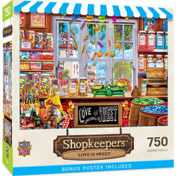Shopkeepers - Love is Sweet 750 Piece Jigsaw Puzzle (ONLINE ORDER ONLY)