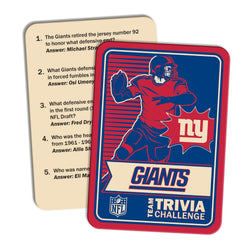 New York Giants Trivia Challenge (ONLINE ORDER ONLY)