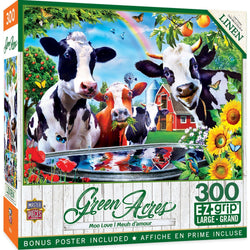 Green Acres - Moo Love 300 Piece EZ Grip Jigsaw Puzzle (ONLINE ORDER ONLY)