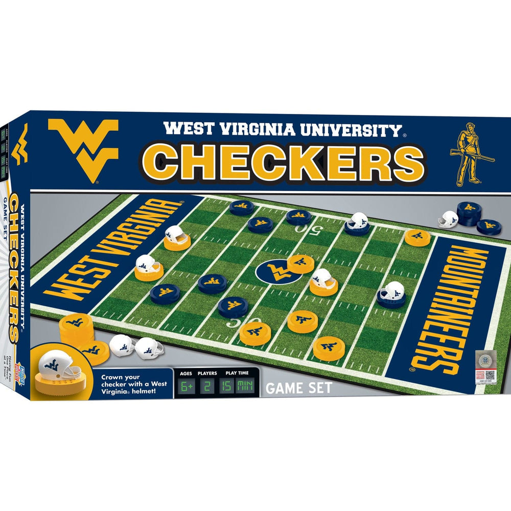 West Virginia Mountaineers Checkers Board Game (ONLINE ORDER ONLY)
