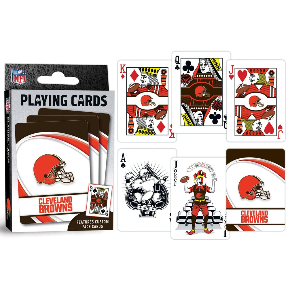 Cleveland Browns Playing Cards - 54 Card Deck (ONLINE ORDER ONLY)