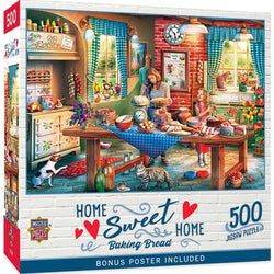 Home Sweet Home - Baking Bread 500 Piece Jigsaw Puzzle (ONLINE ORDER ONLY)