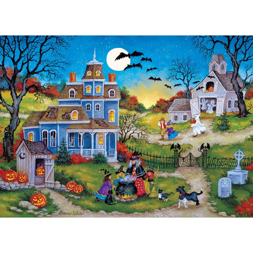 Glow in the Dark - Three Little Witches 1000 Piece Jigsaw Puzzle (ONLINE ORDER ONLY)