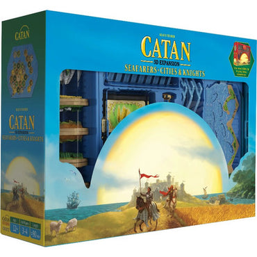 CATAN - 3D Expansion - Seafarers + Cities & Knights