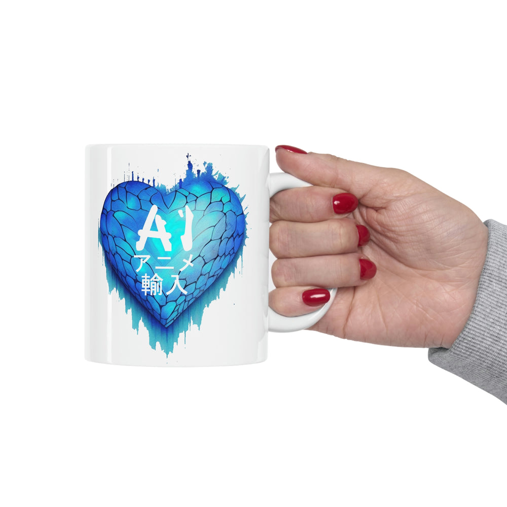 Frozen Heart Ceramic Mug 11oz