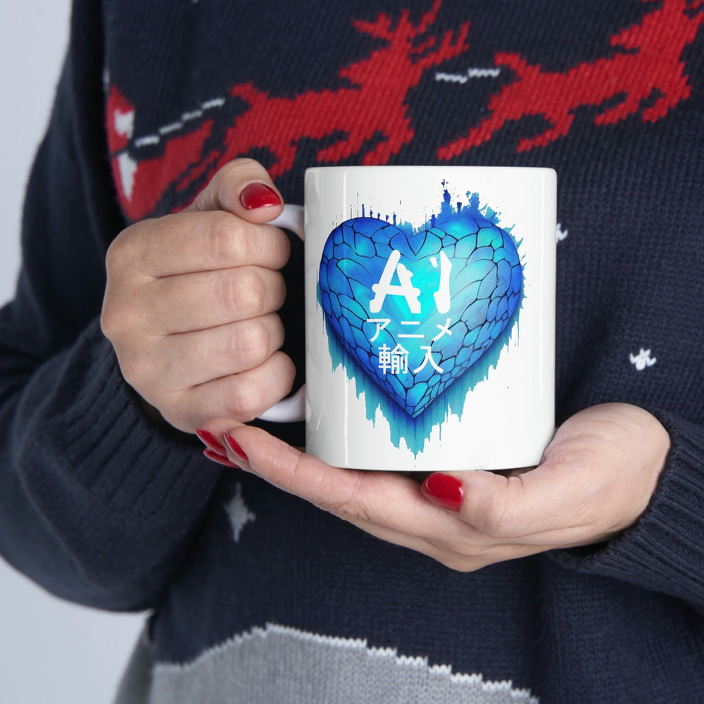 Frozen Heart Ceramic Mug 11oz