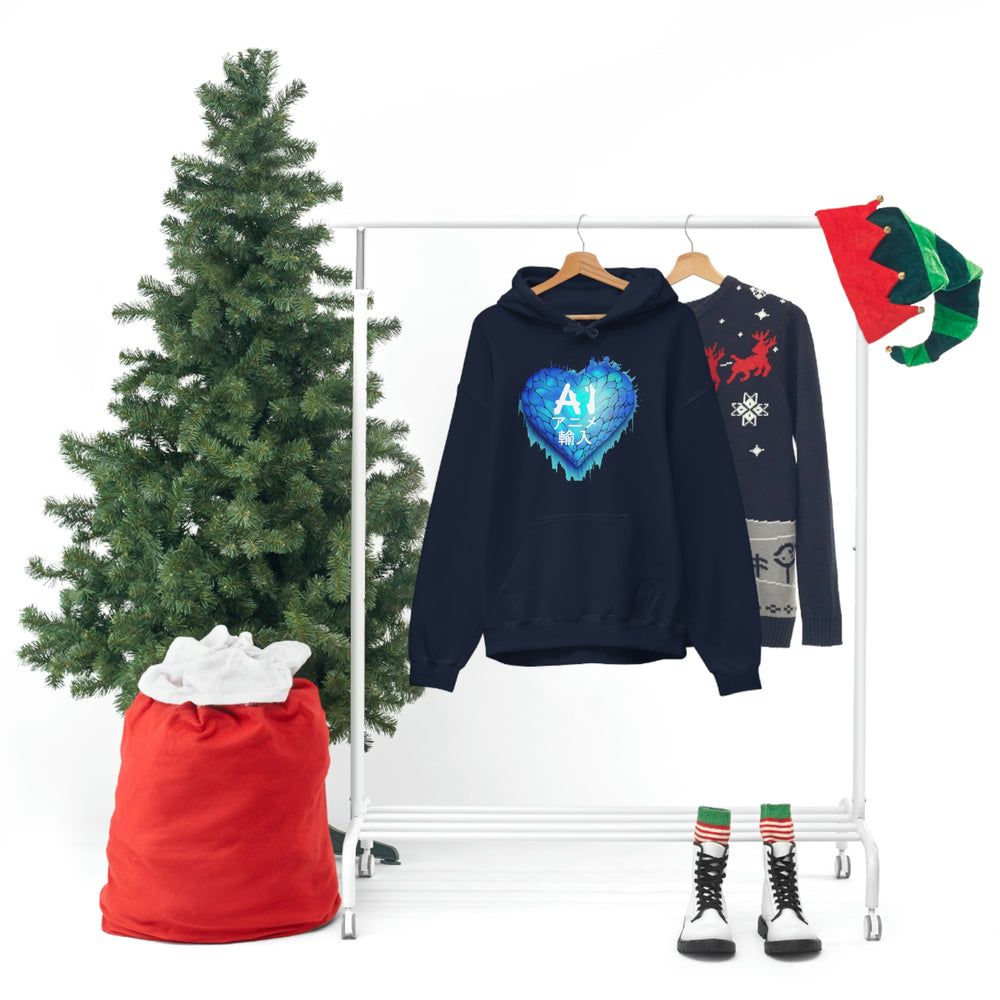 Anime Imports Frozen Heart Logo Unisex Heavy Blend™ Hooded Sweatshirt