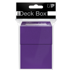 Ultra PRO: Deck Box - Solid Color (Purple)