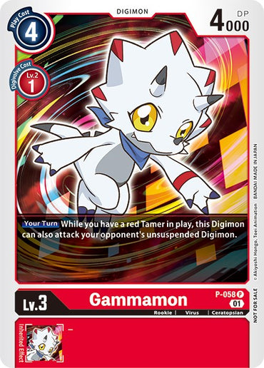 Gammamon [P-058] (New Awakening Pre-Release Tournament) [New Awakening Pre-Release Promos]