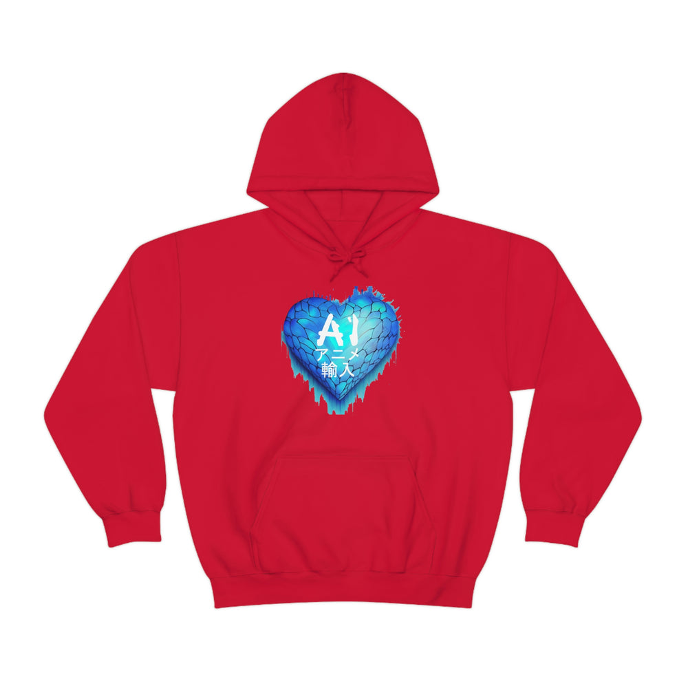 Anime Imports Frozen Heart Logo Unisex Heavy Blend™ Hooded Sweatshirt