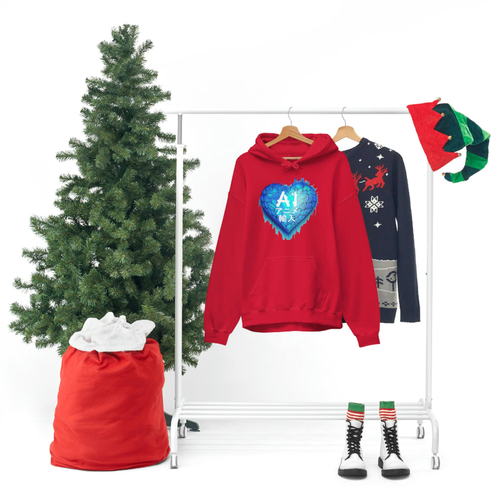 Anime Imports Frozen Heart Logo Unisex Heavy Blend™ Hooded Sweatshirt
