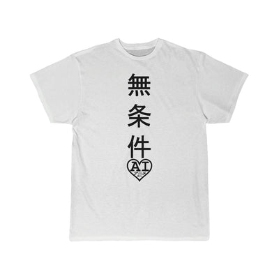 Mujouken Ai B&W  (Art on Front) Men's Short Sleeve Tee