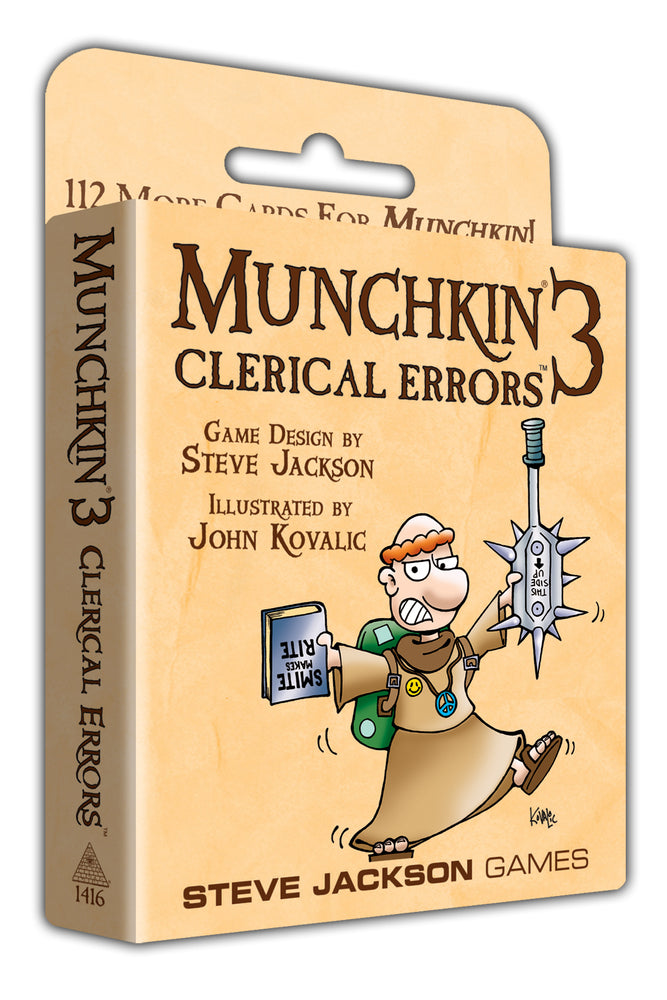 Munchkin: Munchkin 3 - Clerical Errors (Revised)