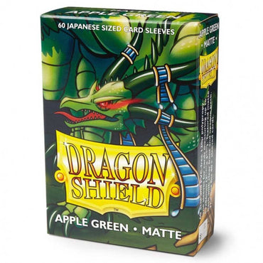 Dragon Shields Japanese: (60) Matte Apple Green