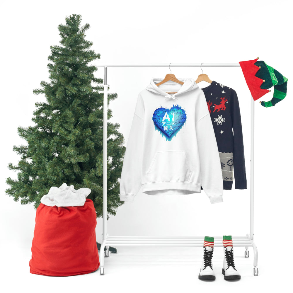 Anime Imports Frozen Heart Logo Unisex Heavy Blend™ Hooded Sweatshirt