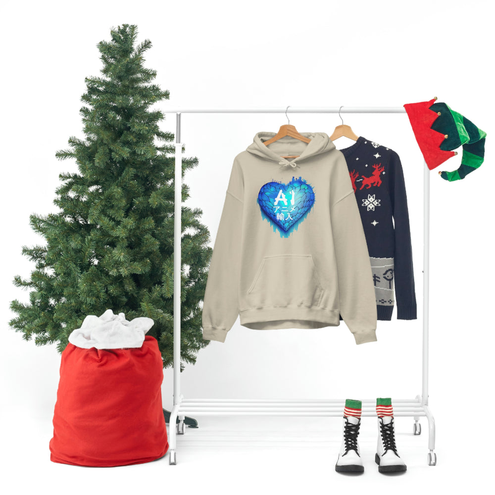 Anime Imports Frozen Heart Logo Unisex Heavy Blend™ Hooded Sweatshirt