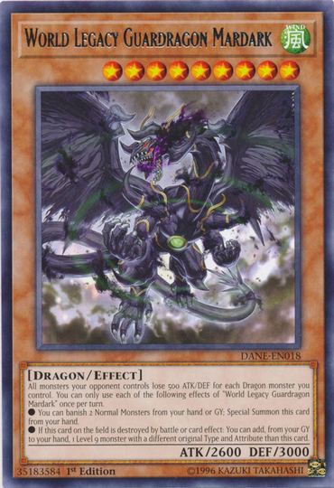 World Legacy Guardragon Mardark [DANE-EN018] Rare