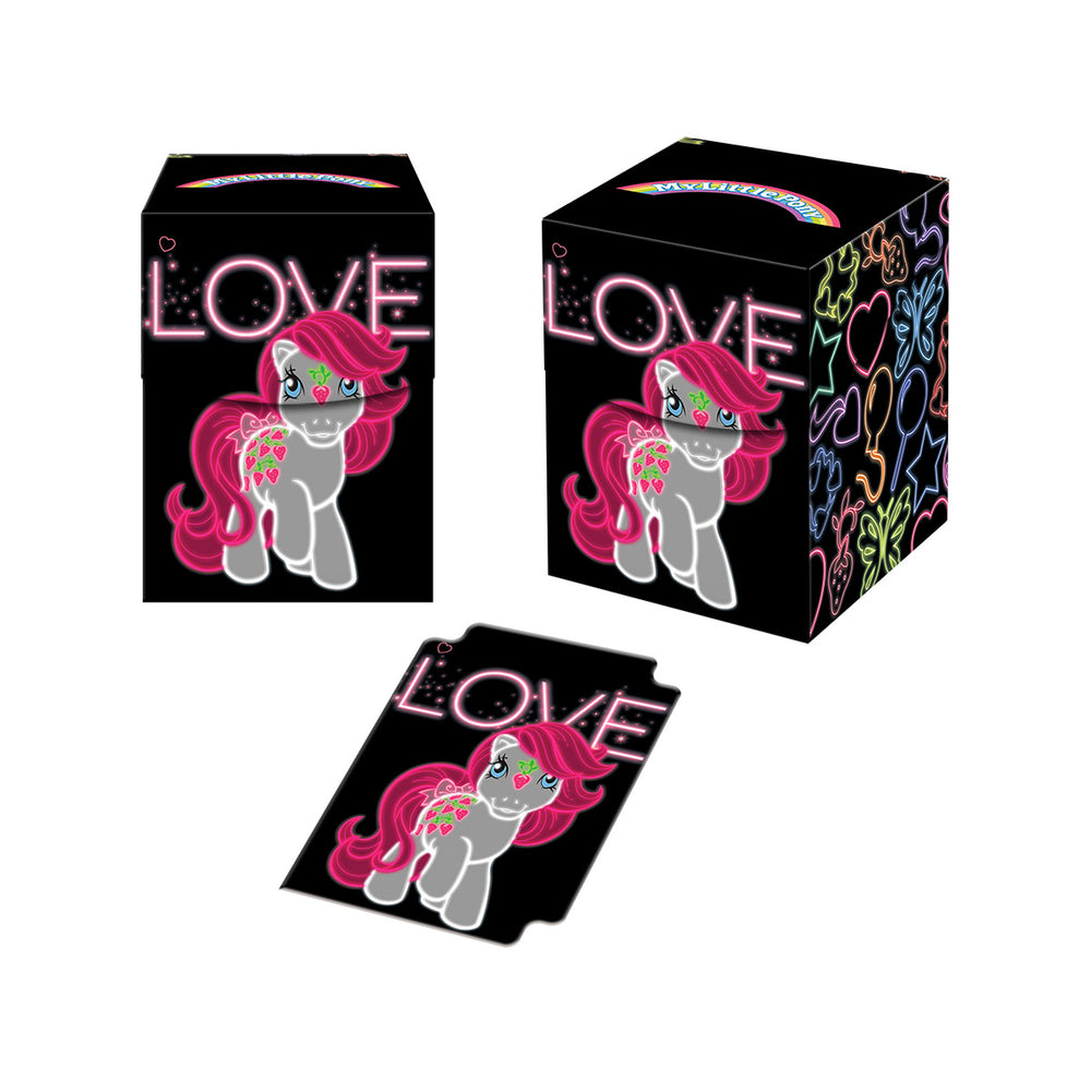 Ultra PRO: Deck Box - PRO 100+ (My Little Pony - Retro Neon)