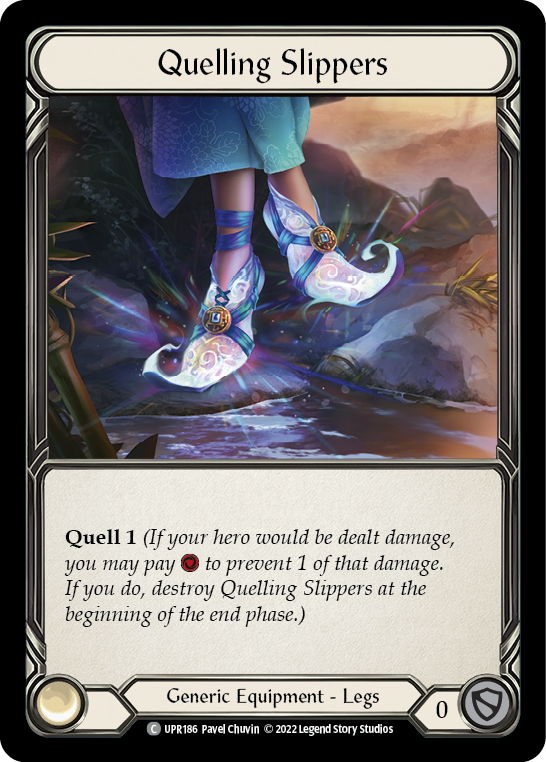 Quelling Slippers [UPR186] (Uprising)  Rainbow Foil