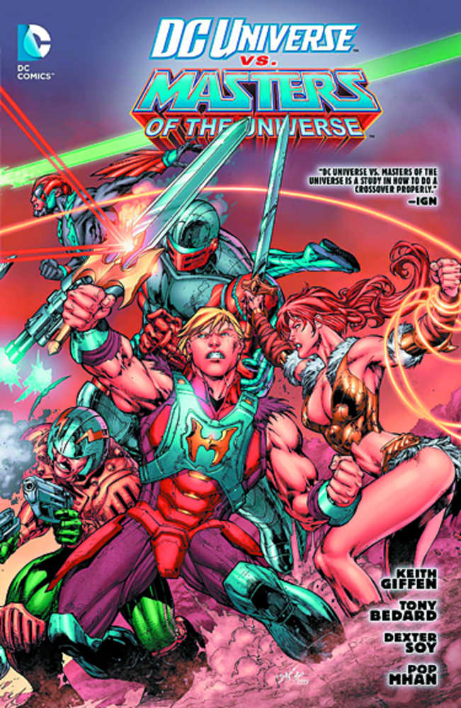 DC Universe vs Masters Of The Universe TPB