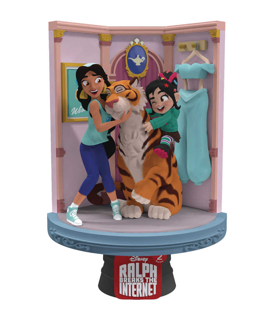 Wreck-It Ralph 2 Ds-025 Jasmine D-Stage Series Previews Exclusive 6in Statue