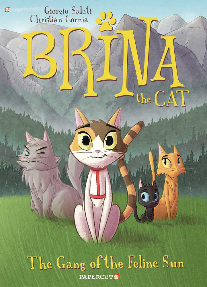 Brina The Cat Graphic Novel Volume 01 Gang Of Feline Sun