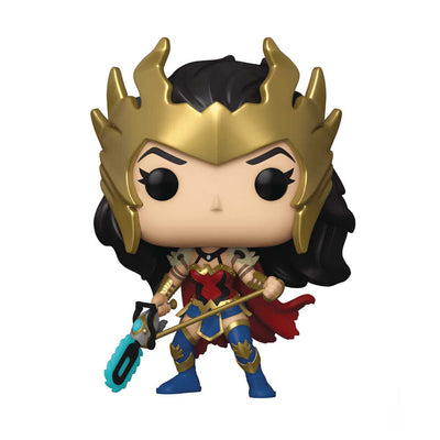 Pop Heroes DC Death Metal Wonder Woman Previews Exclusive Vinyl Figure W/Chase (C