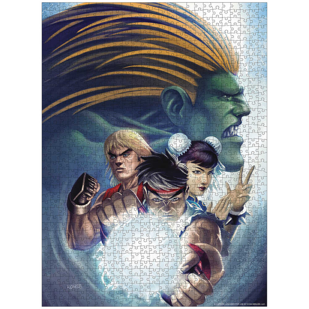 Street Fighter Jigsaw Puzzle By Lee Kohse