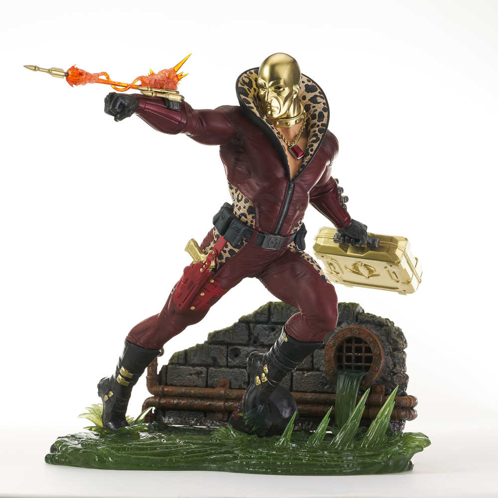 Dst Showcase Previews Exclusive G.I. Joe Gallery Destro Profit Director Statue