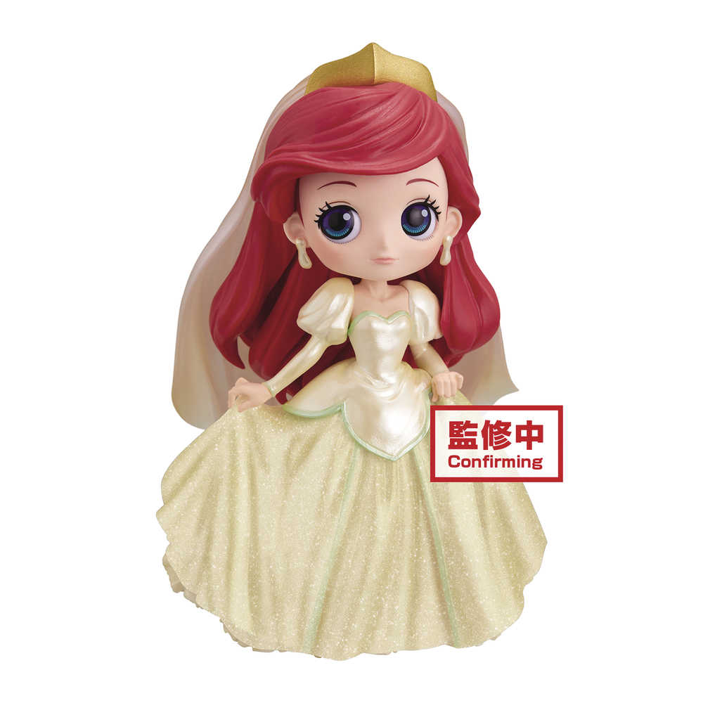 Disney Char Dreamy Glitter Collection Q-Posket Ariel Figure