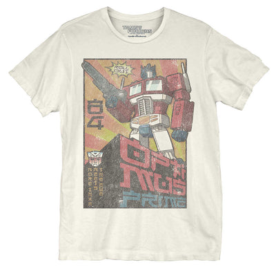 Transformers Asian Optimus Vintage T-Shirt LG