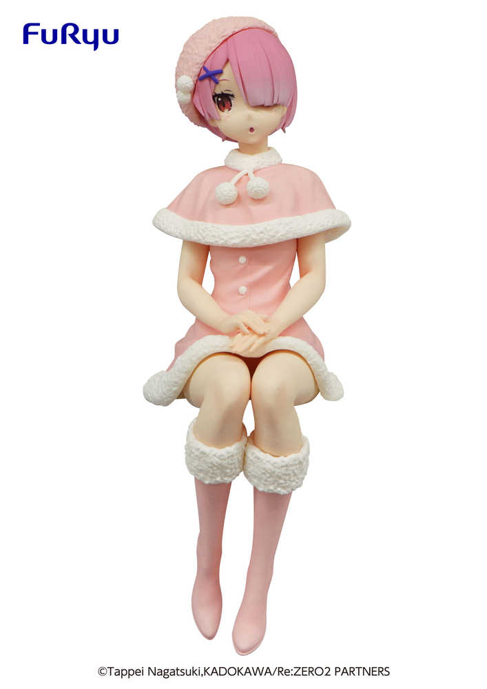 Re Zero Ram Snow Princess Noodle Stopper PVC Figure