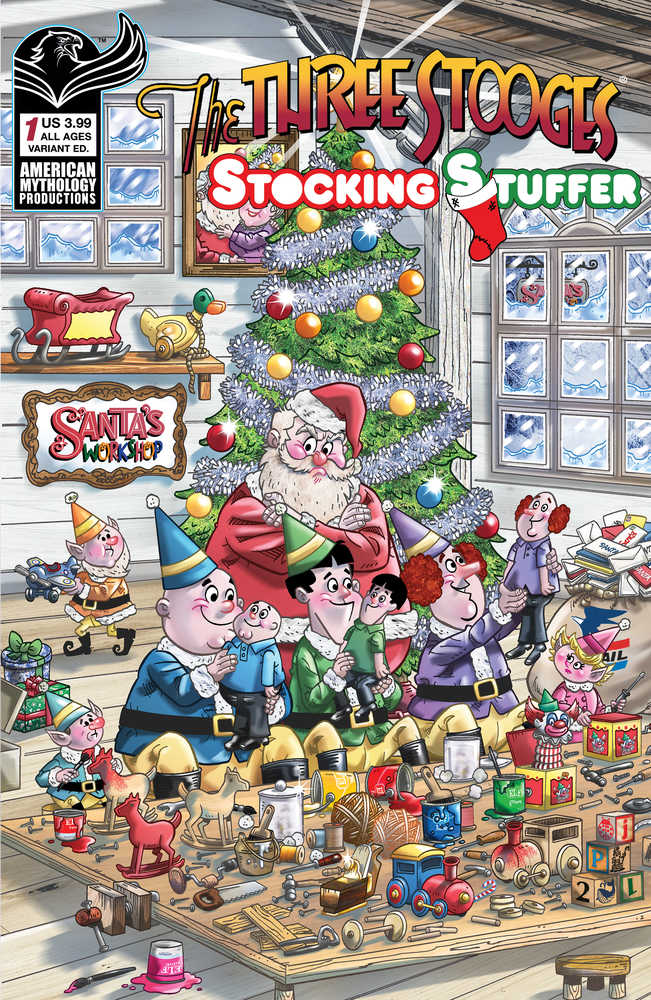 Three Stooges Stocking Stuffer #1 Cover B Pacheco