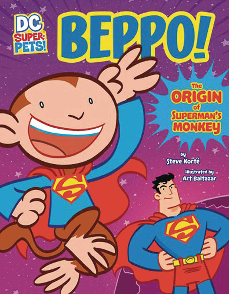 DC Super Pets Beppo Origin Of Supermans Monkey