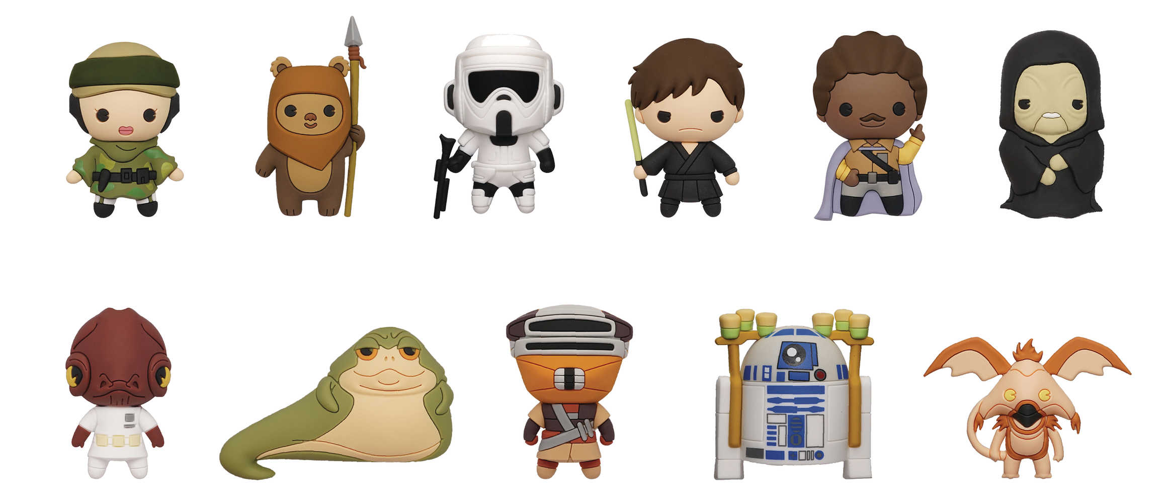 Star Wars Return Of The Jedi 3D Foam Bag Clip Blind Mystery Box