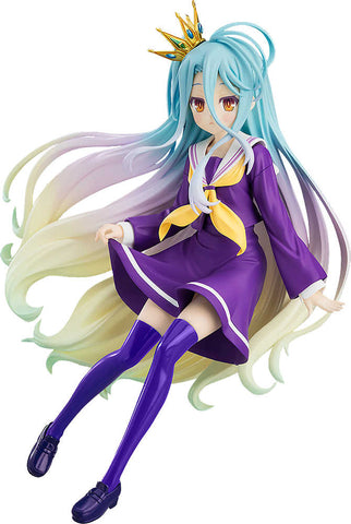 No Game No Life Pop Up Parade Shiro PVC Figure Crown Ver