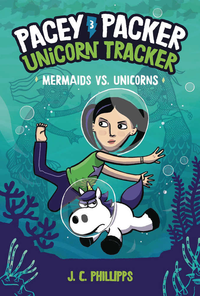 Pacey Packer Unicorn Tracker Graphic Novel Volume 03 Mermaids vs. Unicorns