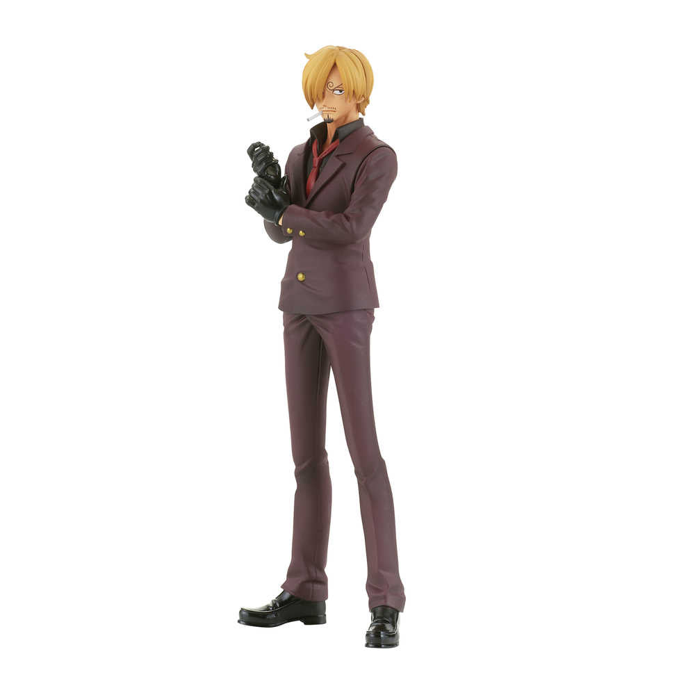 One Piece Dxf Grandline Men Wanokuni V20 Vinsmoke Sanji Figure